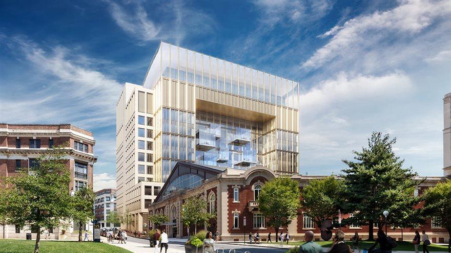 Rendering of the new life sciences research lab facility 