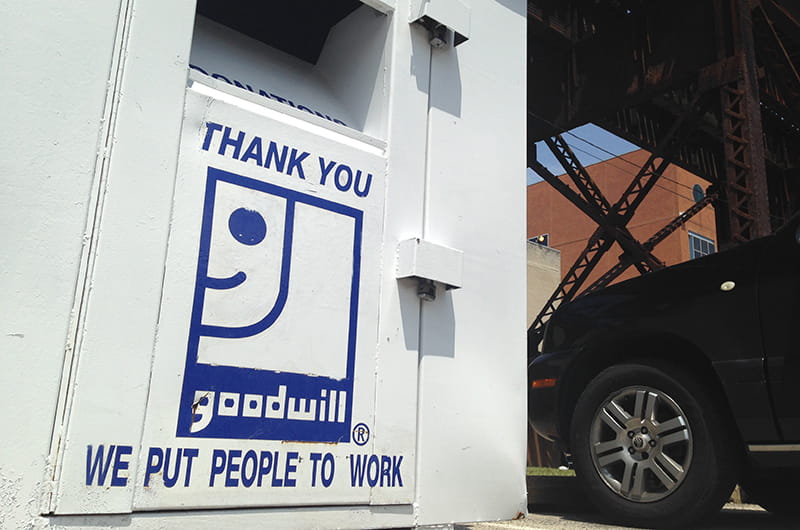 Goodwill bin