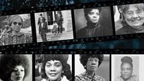 Camera roll depicting images of Rosa Parks, Ruby Bridges, Ida B. Well, Diane Nash, Angela Davis, Coretta Scott King, Shirley Chisholm and Fannie Lou Hamer.