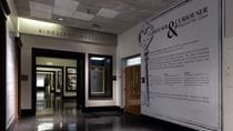 The hallway entrance to &#39;Curiouser and Curiouser&#39;