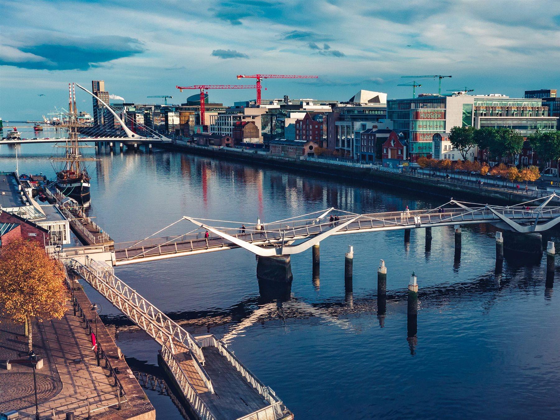 Dublin Ireland Cityscape