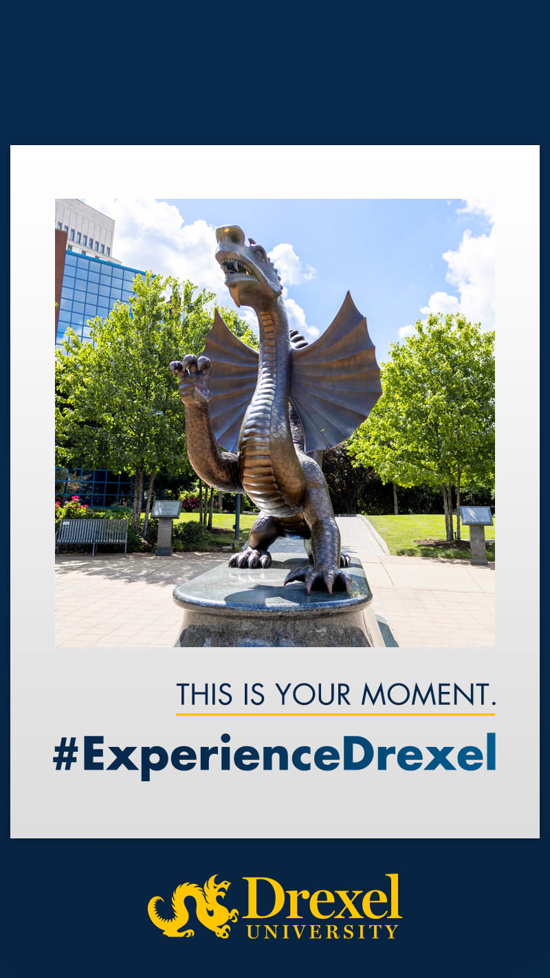 Experience Drexel Social Graphic