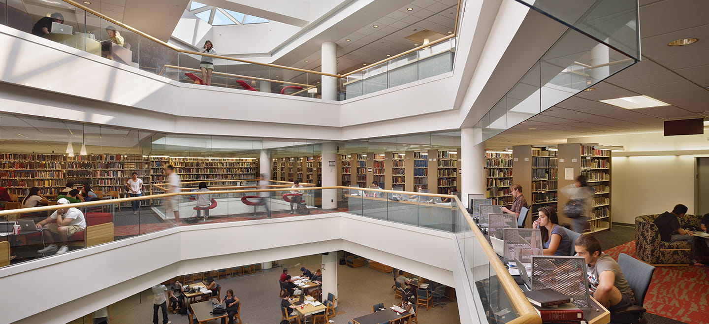 Library interior