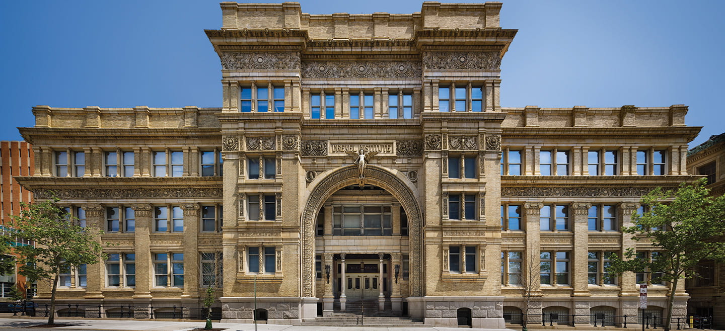 Main Building front view